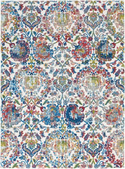 Ankara Global 06 Ivory Blue