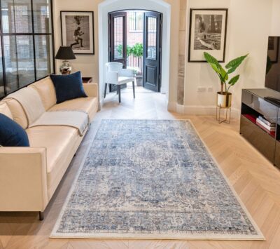 HERITAGE 106 IVORY GREY BLUE