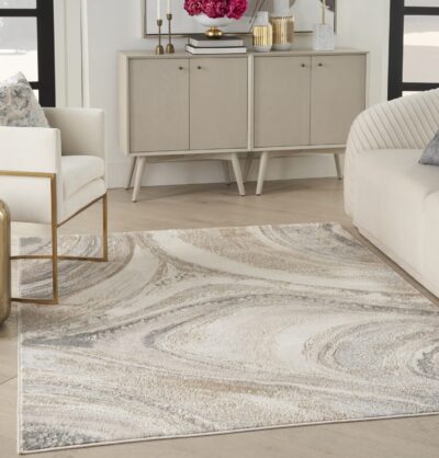 Brush Strokes 03 Cream Grey